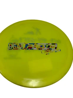 Used DGA PROTO CATRINA ALLEN Golf Disc Driver Yellow 172g