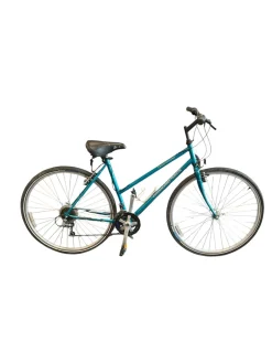 Used Diamondback CROSS CAMPUS Hybrid/City Bike Mens Teal 54-55cm - MD Frame