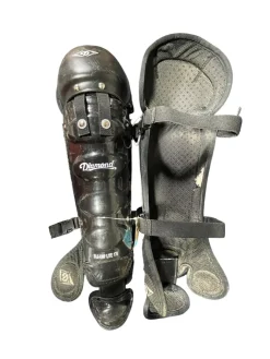 Used Diamond DLG-UMP LITE 170 Umpire Leg Guards