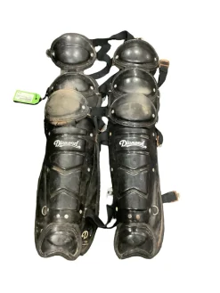 Used Diamond UMPIRE LEG GUARDS Umpire Leg Guards