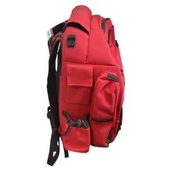 Used Disc Golf Bag Red