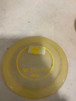 Used Discmania DD C-LINE Disc Golf Driver Yellow