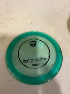 Used Discmania DDX C-LINE Disc Golf Driver Turquoise