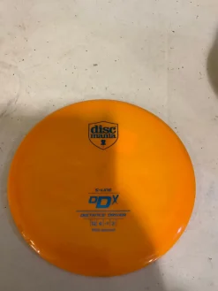 Used Discmania DDX S-LINE Disc Golf Driver Orange