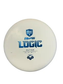 Used Discmania LOGIC Disc Golf Putter White