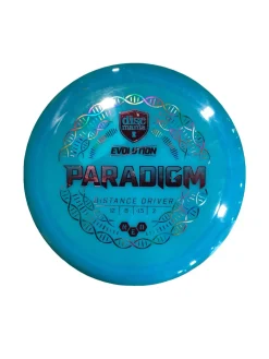 Used Discmania PARADIGM Disc Golf Driver Royal Blue