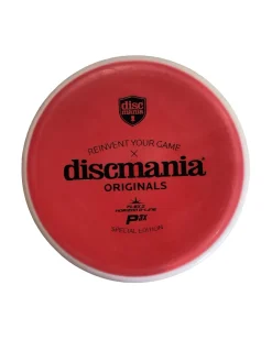 Used Discmania P3X FLEX 2 D LINE Disc Golf Putter Red 176g