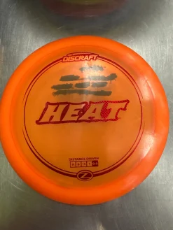 Used Discraft ELITE Z HEAT Disc Golf Driver Orange