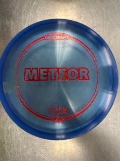 Used Discraft ELITE Z METEOR Disc Golf Mid Range Royal Blue