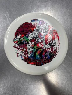 Used Discraft ESP HALLOWEEN BUZZZ Disc Golf Mid Range White