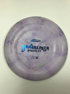 Used Discraft JAWBREAKER BANGER-GT Disc Golf Putter Purple 176g