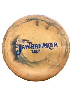 Used Discraft JAWBREAKER ZONE Disc Golf Mid Range Orange
