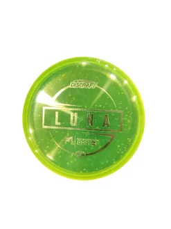 Used Discraft PM LUNA Disc Golf Putter Yellow