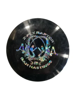 Used Discraft RAPTOR Z FLX Disc Golf Driver Black