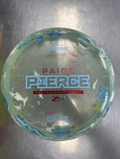 Used Discraft 2024 TOUR SERIES PASSION ZFLX PIERCE Disc Golf Driver Royal Blue