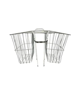 Used DOUBLE BASKET BIKE RACK Bike Part