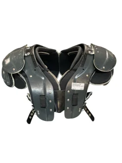 Used Douglas LEGACY RD FB Shoulder Pads Grey L/XL