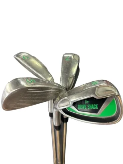 Used DRIVE SHACK 5I-PW Mens Starter Set LH 4 Piece