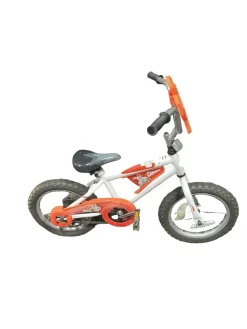 Used DUKE CABOOM BAG Cruiser Bike Boys White 14"