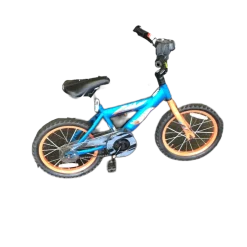 Used Dynacraft HOT WHEELS Training Wheel Bike Boys Royal Blue 16"