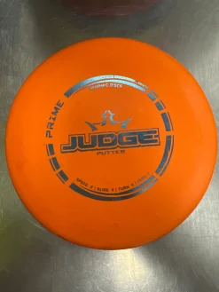 Used Dynamic Discs PRIME JUDGE Disc Golf Putter Orange