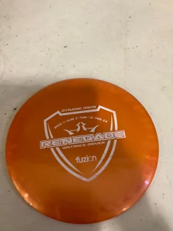 Used Dynamic Discs RENEGADE Disc Golf Driver Orange