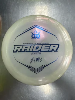 Used Dynamic Discs SOCKIBOMB RAIDER Disc Golf Driver White