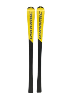 Used DYNAMIC Mens Skis Only Black 155 cm