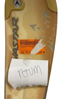 Used Dynastar EXCLUSIVE 10 Womens DH Ski/Binding Yellow 142 cm