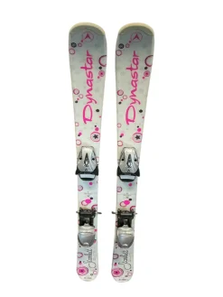 Used Dynastar STARLETT Girls DH Ski/Binding White 100 cm