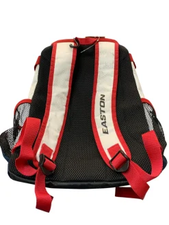 Used Easton BACKPACK RED/WHITE/BLUE BB/SB Player Backpack White/Red/Navy
