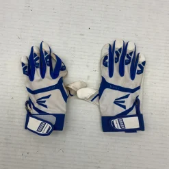 Used Easton BB/SB Batting Gloves Royal Blue SM