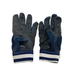 Used Easton BB/SB Batting Gloves Navy Blue SM
