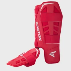 Used Easton BB/SB Shin/Foot Protector Red