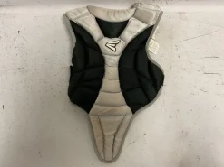 Used Easton Catchers Chest Protector Black And Grey Youth