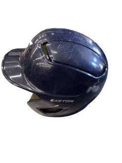 Used Easton CYCLONE 6 5/8-7 1/4 Batting Helmet No Mask Navy Blue S/M