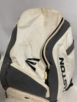 Used Easton GAME READY BB/SB Player Backpack White