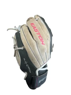 Used Easton GHOST FLEX BB/SB Glove RH Throw Grey 10"