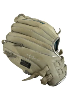 Used Easton GHOST NX RH Throw Fastpitch Gloves White 12 1/2"