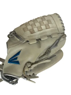 Used Easton GHOST NX RH Throw Fastpitch Gloves White 12 1/2