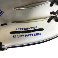 Used Easton PRO COLLECTION PCFP125-3WR RH Throw Fastpitch Gloves White 12 1/2