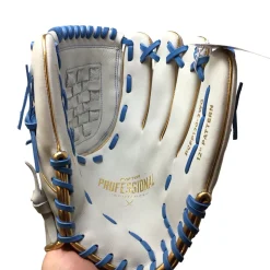 Used Easton PRO COLLECTION PCFP120-3WG RH Throw Fastpitch Gloves White 12