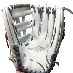 Used Easton PRO COLLECTION PCFP130-6WG RH Throw Fastpitch Gloves White 13" NEVER USED