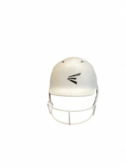 Used Easton PROWESS Batting Helmet w/Mask White MD