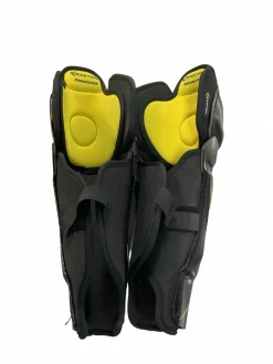 Used Easton 55S Junior Shin Guards Black 13"
