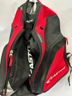 Used Easton Sr Hockey Backpack Black And Red