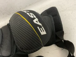 Used Easton STEALTH 75S Senior Shoulder Pads Black And Yellow LG