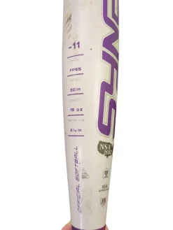 Used Easton SYNERGY 30/19 BB/SB Fastpitch Bat 30"