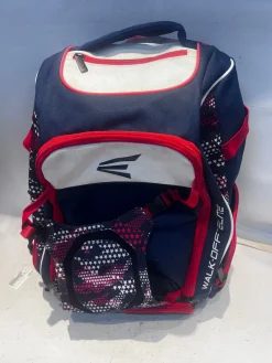 Used Easton USA WALK-OFF ELITE BB/SB Player Backpack Navy Blue