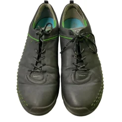 Used Ecco Mens Golf Shoes Black Senior 11.5